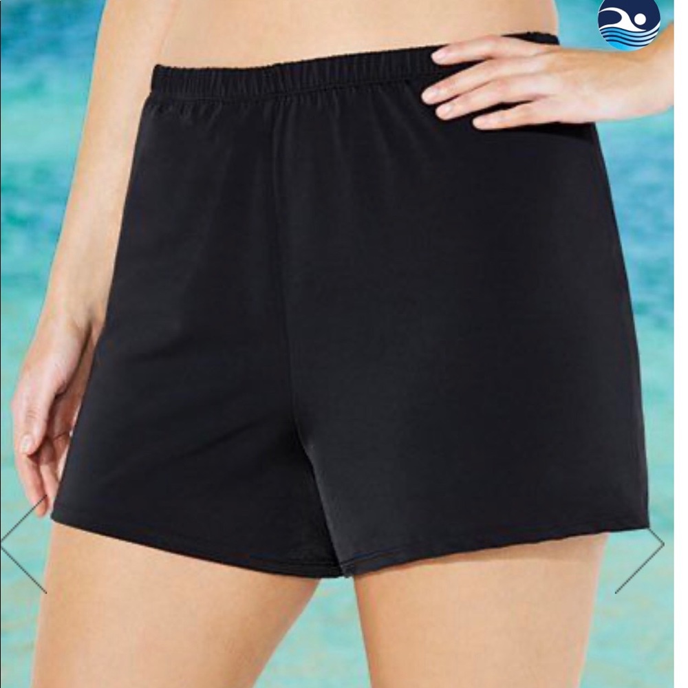 Black swim shorts. Size 14